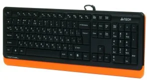 Фото: Клавіатура A4tech FKS10 USB Black/Orange (FKS10 (Orange)) № 3 | KTC