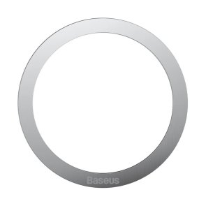 Пластина для магнітного тримача Baseus Halo Series Magnetic Metal Ring 2pcs Silver (PCCH000012)