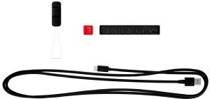 Клавіатура HyperX Alloy Origins Red RGB PBT ENG/UA USB Black (639N3AA)