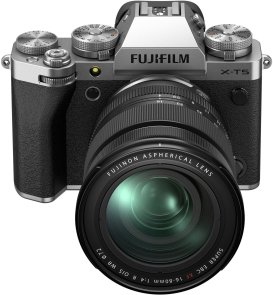 Цифрова фотокамера Fujifilm X-T5 Silver kit XF 16-80 F4 (16939497)