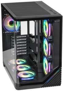Корпус QUBE MIRAGE 7ARGB Black with window (MIRAGE_GBNU3)