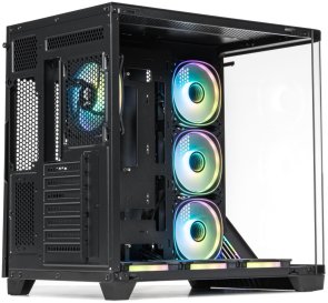 Корпус QUBE MIRAGE 7ARGB Black with window (MIRAGE_GBNU3)