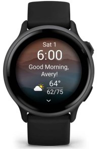 Смарт годинник Garmin vivoactive 6 Slate with Black Band (010-02985-00)