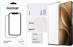Захисне скло BeCover для Xiaomi Redmi Note 14S - Black