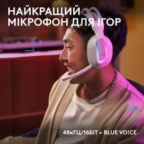 Гарнітура Logitech G522 Lightspeed White (981-001550)