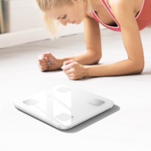 Смарт ваги Hoco HI21 Smart body fat scale White (6942007624121)