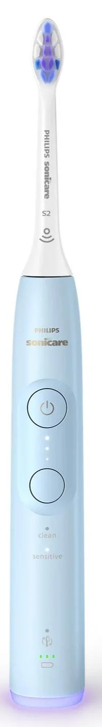 Фото: Електрична зубна щітка Philips Sonicare 6100 Series Blue + Travel case (HX7406/02) № 3 | KTC