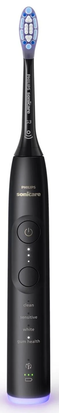Фото: Електрична зубна щітка Philips Sonicare 7100 Series Black + Travel case (HX7421/01) № 3 | KTC