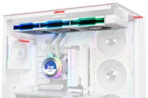 Система рідинного охолодження Lian-Li HydroShift II LCD-C 360TL White (G89.GHS2LCD36TW.00)