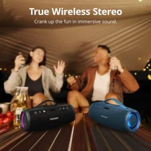 Фото: Портативна колонка Tronsmart Mirtune S100 Blue (1120932) № 3 | KTC
