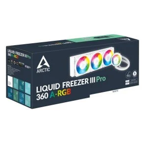 Фото: Система рідинного охолодження Arctic Liquid Freezer III Pro 360 ARGB White (ACFRE00188A) № 5 | KTC