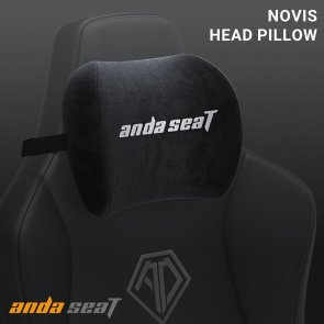Подушка для ігрового крісла Anda Seat Novis Head Pillow, Black