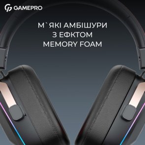 Гарнітура GamePro Asgard Valkyria Black (HSW249B)