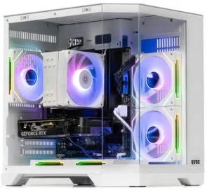 Фото: Персональний комп'ютер ARTLINE Gaming X39WHITE (X39Whitev84Win) - Intel Core i5 i5-13400F / 32 ГБ DDR4 / PCI-E SSD 1 ТБ / Nvidia / GeForce RTX 5060 Ti, 16 ГБ / Intel B760 / 600 Вт № 2 | KTC