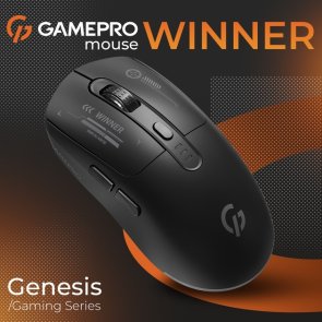 Миша GamePro Genesis Winner WL/BT/USB Black (GM079B)