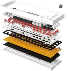 Фото: Клавіатура GamePro Genesis Silverlight MK116 YH Switches Grey № 4 | KTC