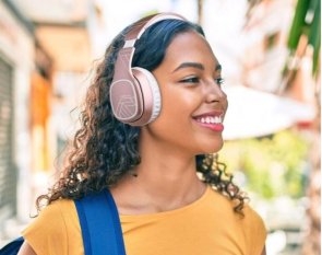 Гарнітура накладна PowerLocus P7 Bluetooth, Rose Gold