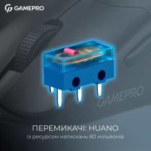 Миша GamePro Genesis Asgard Surt WL/BT/USB Black (GM017B)