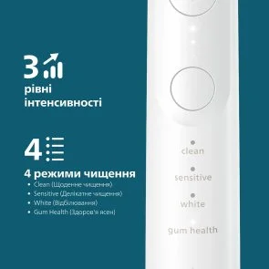 Фото: Електрична зубна щітка Philips Sonicare 7100 Series White + Travel case (HX7420/01) № 6 | KTC