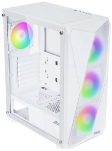 Корпус 2E Gaming Aruba G3313W White with window (2E-G3313W)
