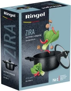 Фото: Каструля Ringel Zira 4.1L Black (RG-21006-24) № 4 | KTC