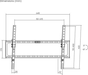 Кронштейн ITech PN6T Black