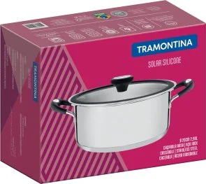 Фото: Каструля Tramontina Solar silicone 2.8L (62123/203) № 3 | KTC
