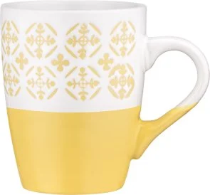 Фото: Чашка Ardesto Ornament 320ml Yellow/White (AR3045YW) № 2 | KTC