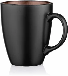 Фото: Чашка Ardesto Bolzano 380ml Black/Brown (AR2938BB) № 3 | KTC