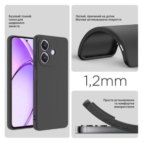Чохол BeCover for Realme Note 60 - Black (713013)