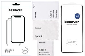 Захисне скло BeCover 10D for Realme C75 - Black (713167)