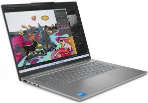 Фото: Ноутбук Lenovo IdeaPad Slim 5 14IRH10 83HR0059RA Luna Grey - 14" IPS 60 Гц / Intel Core i5 / i5-13420H / DDR5 16 ГБ / PCI-E SSD 512 ГБ / Intel UHD Graphics № 2 | KTC