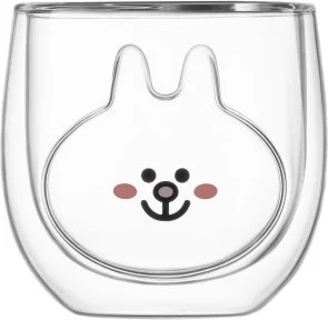 Фото: Набір чашок Ardesto Animals 300ml 2pcs Clear (AR2630BAR) № 2 | KTC