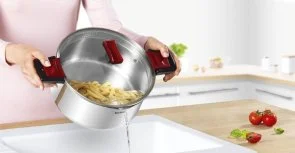 Фото: Набір змішаний Tefal Cook and Clip 6.1L/ 5L/ 2.9L/ 2.0L/ 1.5L 10pcs (G723SA74) № 2 | KTC