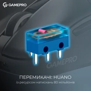 Миша GamePro Asgard Thor WL/BT/USB Black (GM023B)