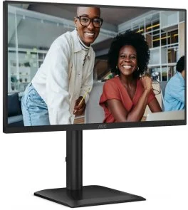 Фото: Монітор AOC 24E4U - 23.8" IPS / 1920×1080 / 120 Гц / Adaptive Sync / Pivot / HAS № 3 | KTC