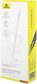  Стилус Baseus Smooth Writing 3 Series Wireless Charging White (626340003)