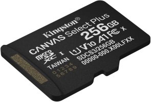 FLASH пам'ять Kingston Canvas Select Plus Gen3 UHS-I U1 V10 A1 Micro SDXC 256GB (SDCS3/256GBSP)