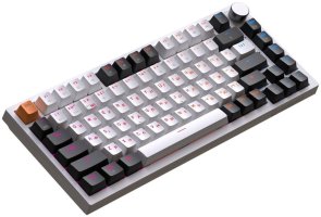 Клавіатура GamePro Asgard Valhalla MK160B Pro RGB WL/BT/USB White (MK160W Pro)