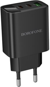 Зарядний пристрій BOROFONE BA98A Ilustre 30W Black (6941991120510)