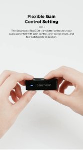 Радіосистема Saramonic Blink 300 B5 Wireless Black