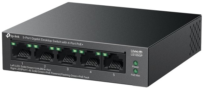 Комутатор TP-Link LS105GP