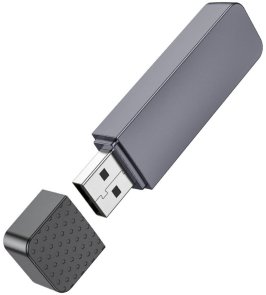  Кардрідер Hoco HB45 Spirit 2in1 Metal Gray (6942007620499)