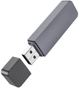 Фото: Кардрідер Hoco HB45 Spirit 2in1 Metal Gray (6942007620499) № 3 | KTC