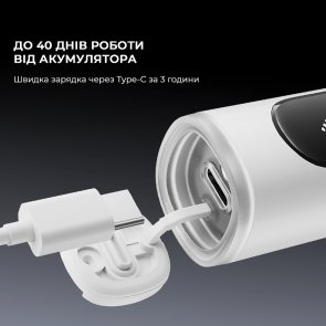 Електрична зубна щітка Oclean X Pro 20 Set Electric Toothbrush Black (6970810556964)