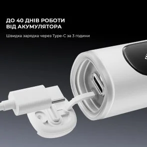 Фото: Електрична зубна щітка Oclean X Pro 20 Set Electric Toothbrush Black (6970810556964) № 13 | KTC