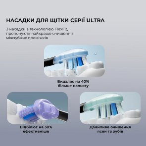 Електрична зубна щітка Oclean X Pro 20 Set Electric Toothbrush Black (6970810556964)
