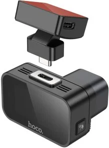 Фото: Відеореєстратор Hoco DV10 mini screen dashcam Black (6942007638630) № 6 | KTC