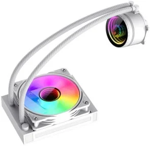 Фото: Система рідинного охолодження Gamemax Iceburg 120 White (Iceburg 120 WH) № 4 | KTC