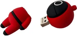 Фото: Флешка USB Wibrand Squid Game 16Gb Red (WI2.0/SG16R) № 4 | KTC